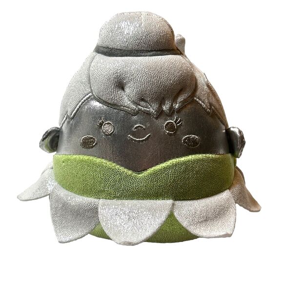 Original Squishmallows  Disney Tinkerbell 5-Inch Plush Silver‎ Glitter Metallic - Picture 1 of 11